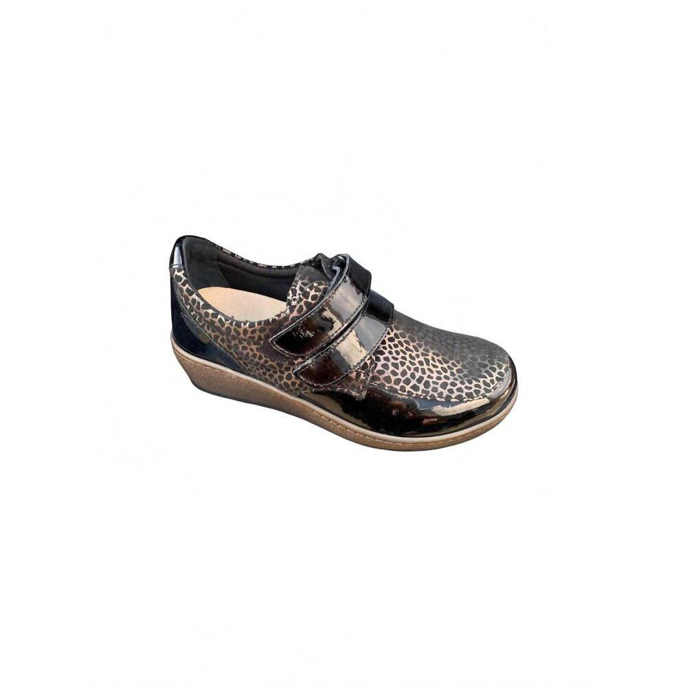 NEW LAPLUME women's britta shoes in black copper
